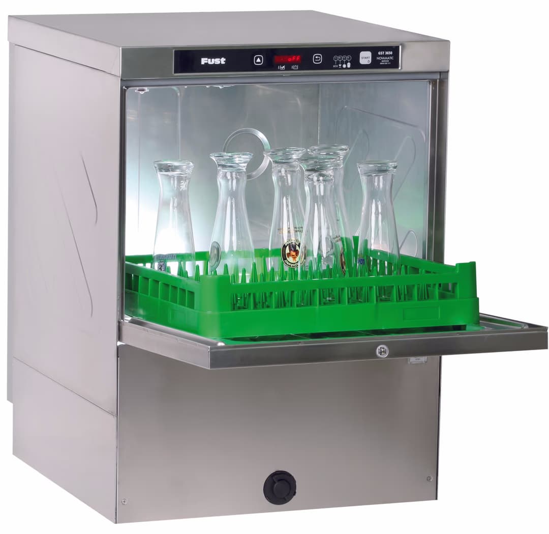 Novamatic Gewerbe Tellerspüler GST 3650 (LP/FWMP) Gastro Geschirrspüler – chrom