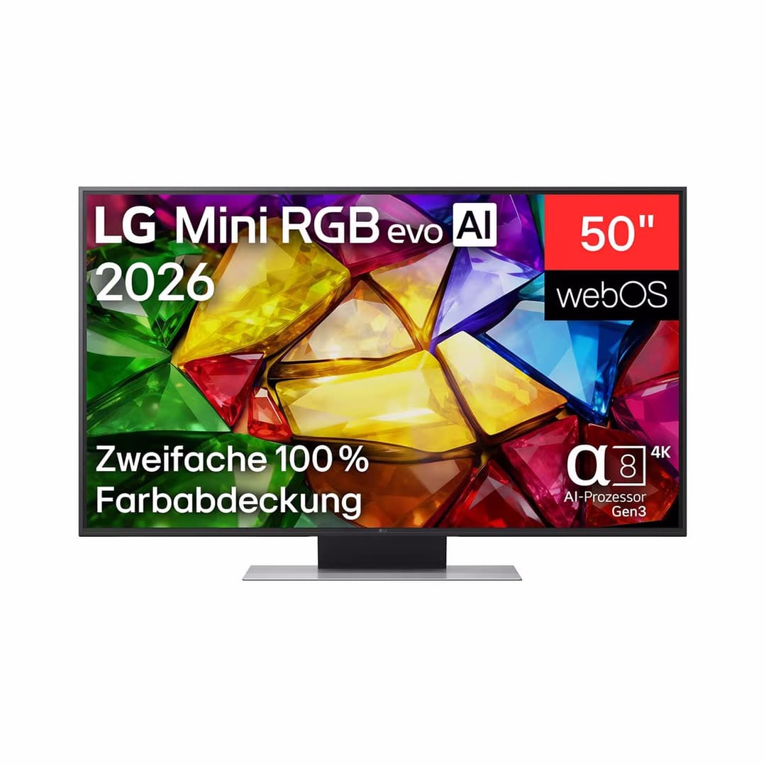 LG 50MRGB87B - 50", 4K Mini RGB, 2026 Fernseher – schwarz