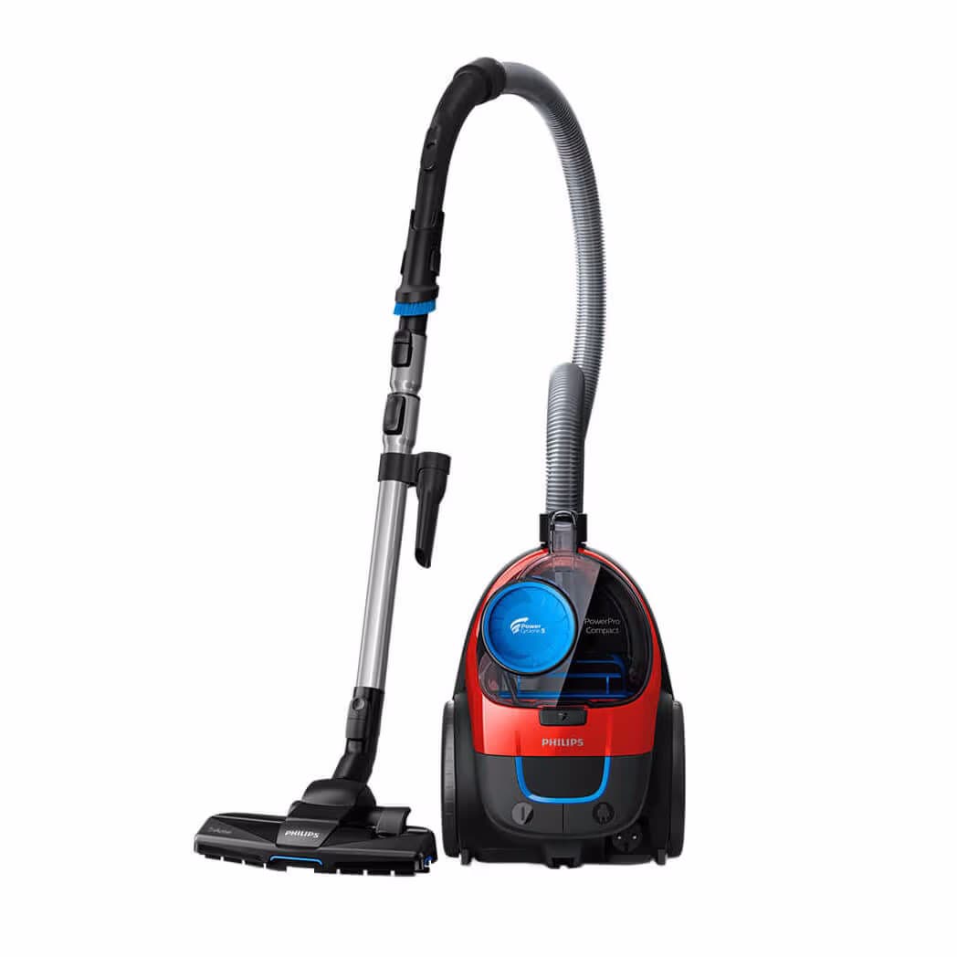 Philips PowerPro Compact FC9330/19 Staubsauger mit Cyclone System – Staubsauger ohne Beutel – türkis / anthrazit