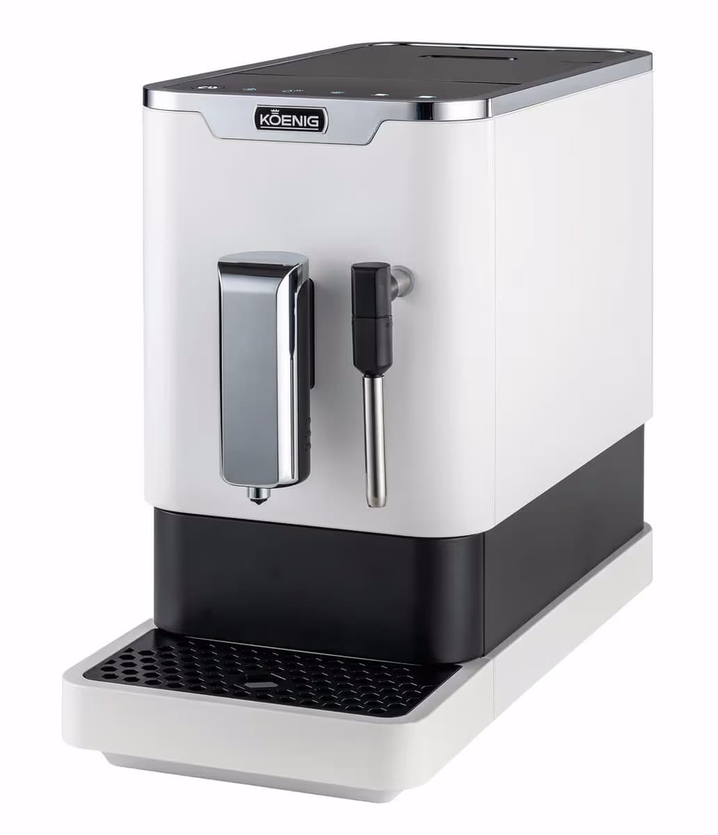 Koenig Finessa Milk white B03905 Kaffeevollautomat – schwarz / weiss