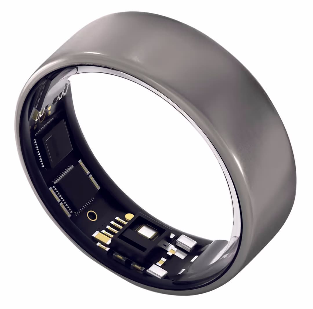 UltraHuman Ring AIR Grösse 14 - Raw Titanium Gesundheitstracker – Smart Ring - Smartring – natural titanium