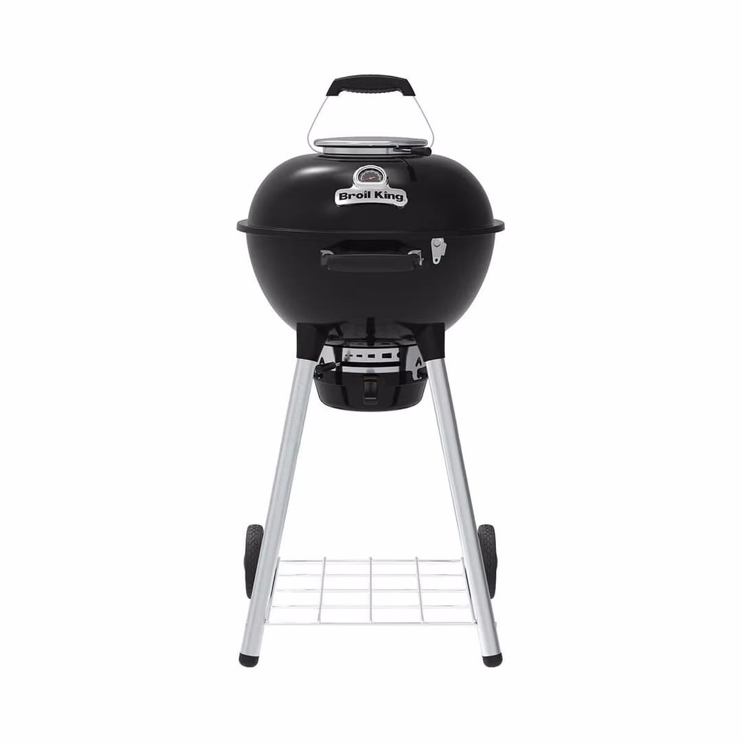 Broil King GEM Premium 47cm Holzkohlegrill – Holzkohlegrill/Kohlegrill – schwarz