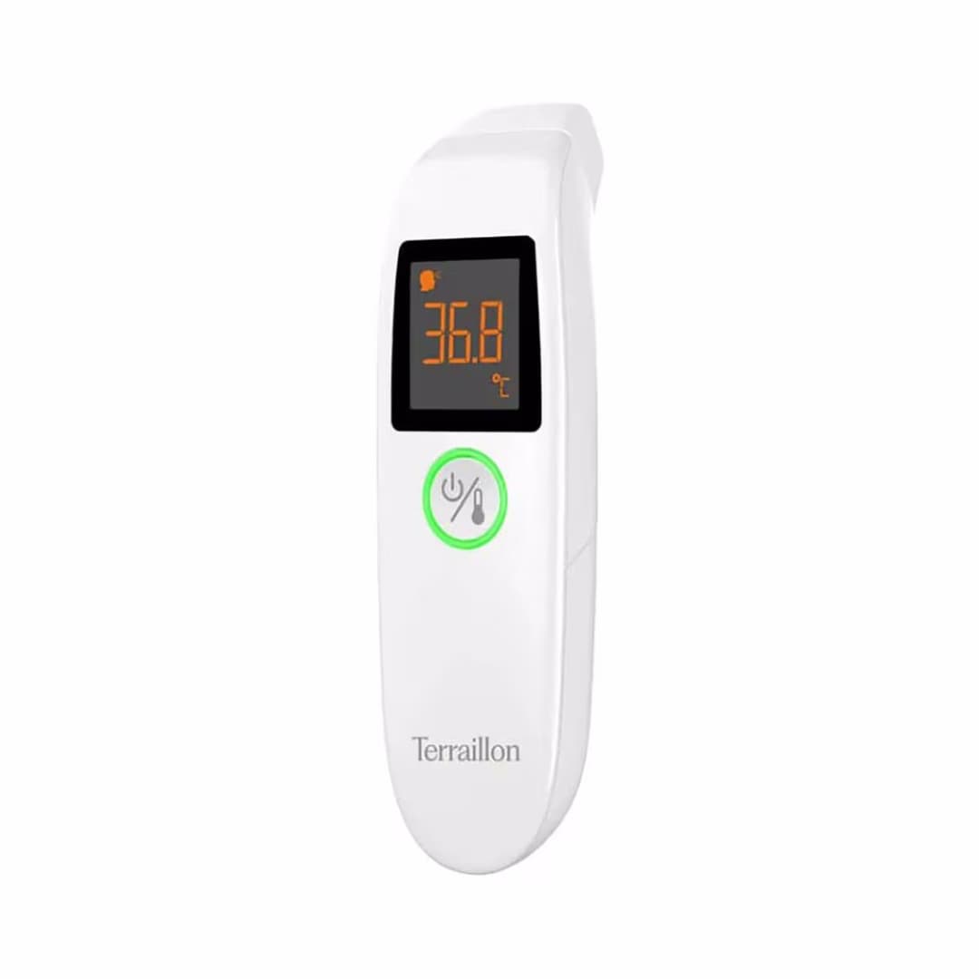 Terraillon Thermo Control Thermometer – Fiebermesser/Fieberthermometer – weiss