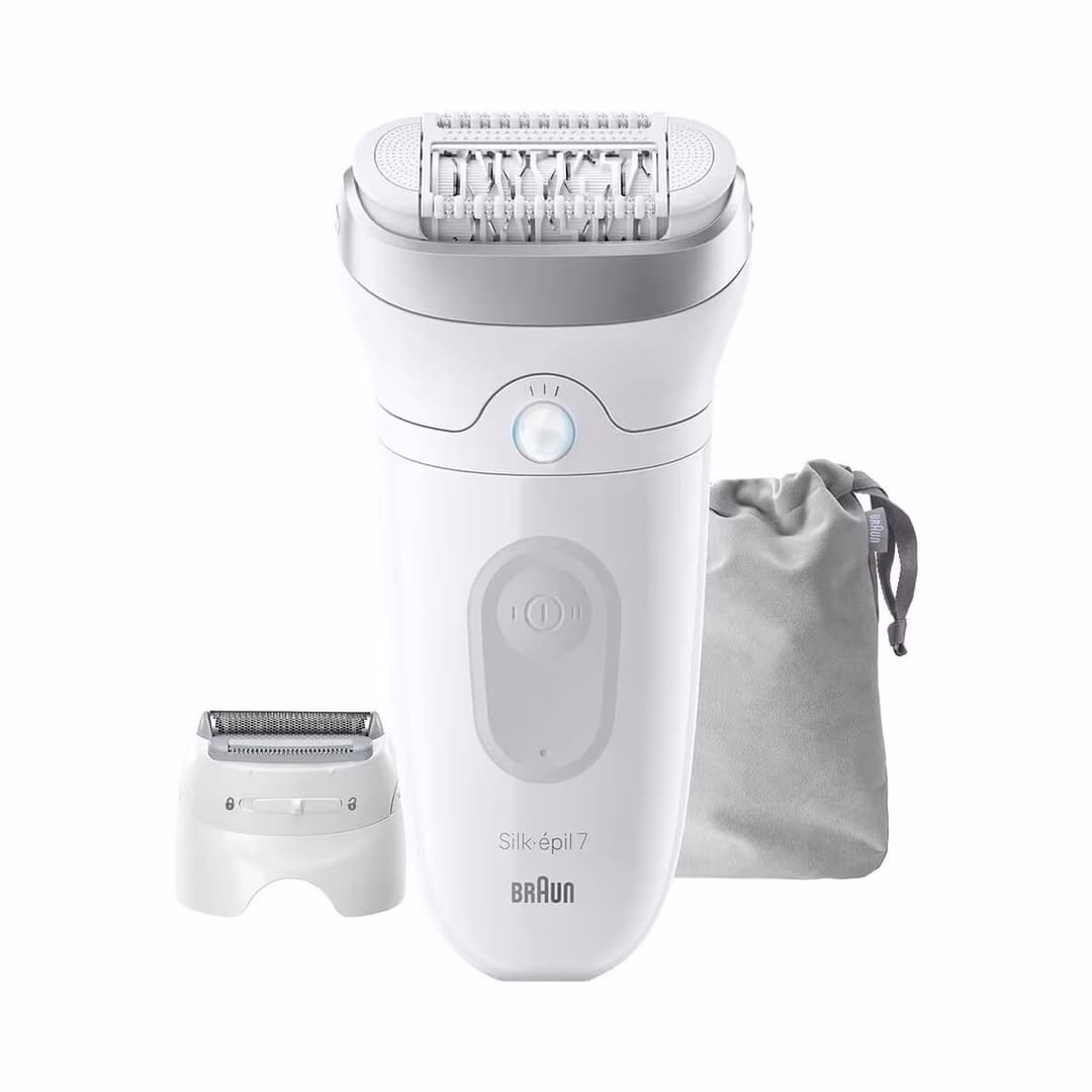 Braun Silk-épil 7 SE7-041 Epilierer – weiss / silber