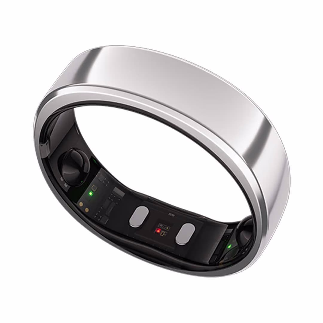 RingConn Smart Ring Gen 2. Grösse 11 Silver Gesundheitstracker – Smart Ring - Smartring – silber