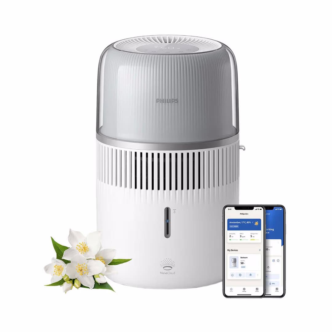 Philips HU5710/00 Luftbefeuchter – weiss / silber