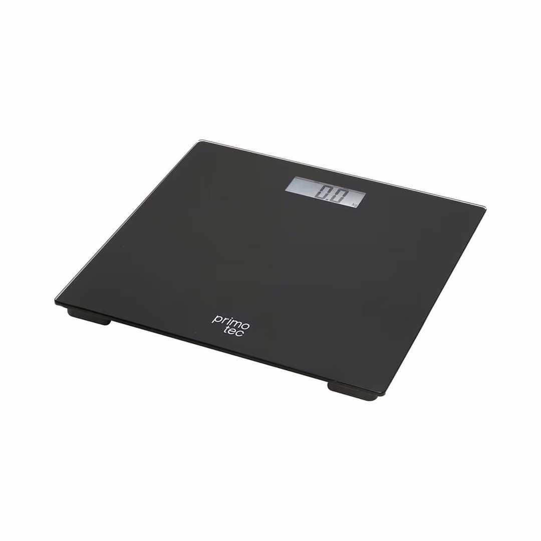 Primotec Precise Black Personenwaage – Personenwaage/Körperwaage – schwarz