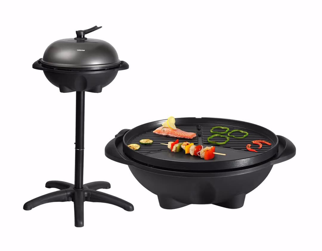Tristar BQ-2822CH Elektrischer Standgrill – Elektrogrill – schwarz