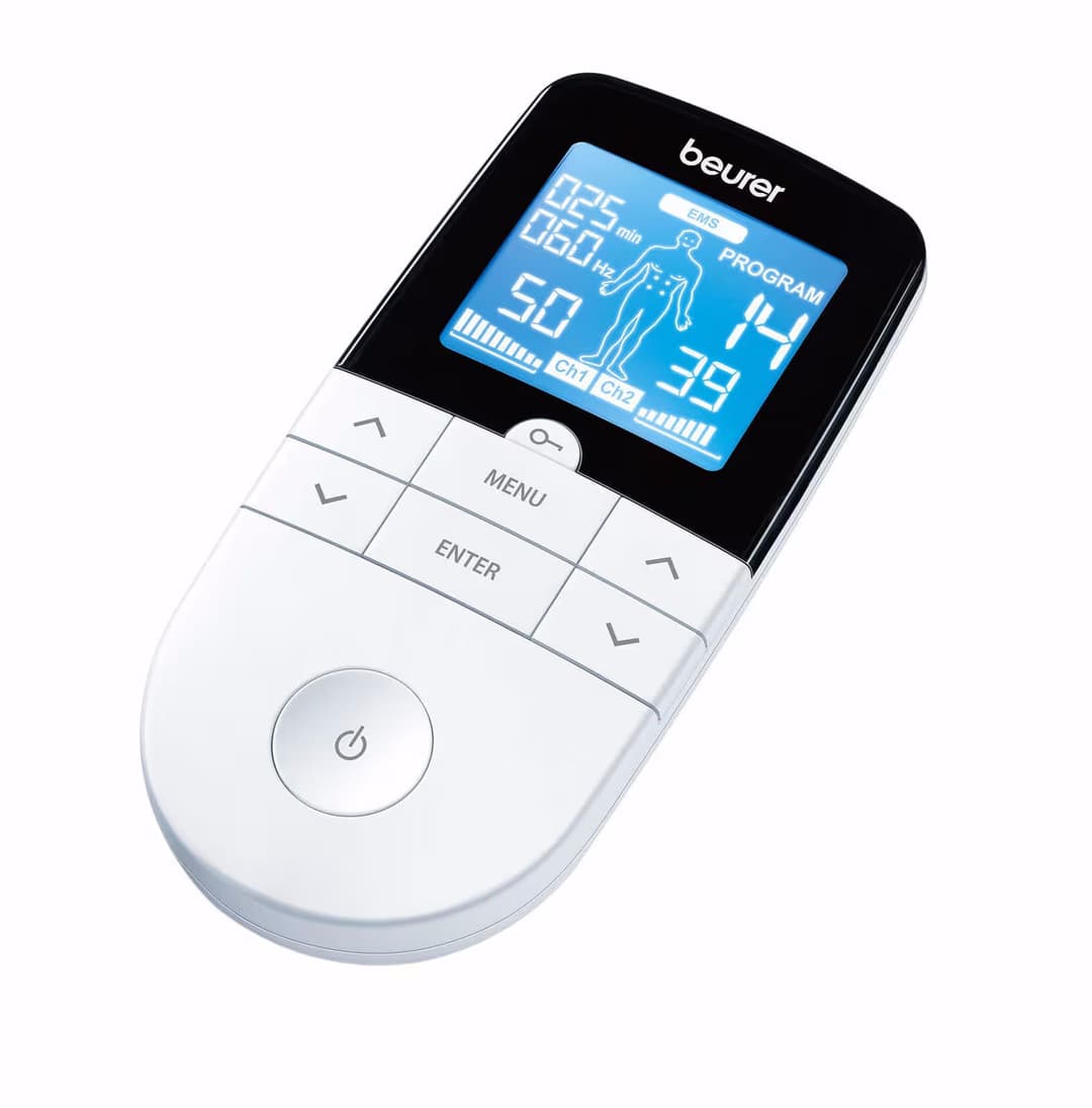 Beurer EM 49 Elektrostimulationsgerät – Muskelstimulator/EMS – weiss