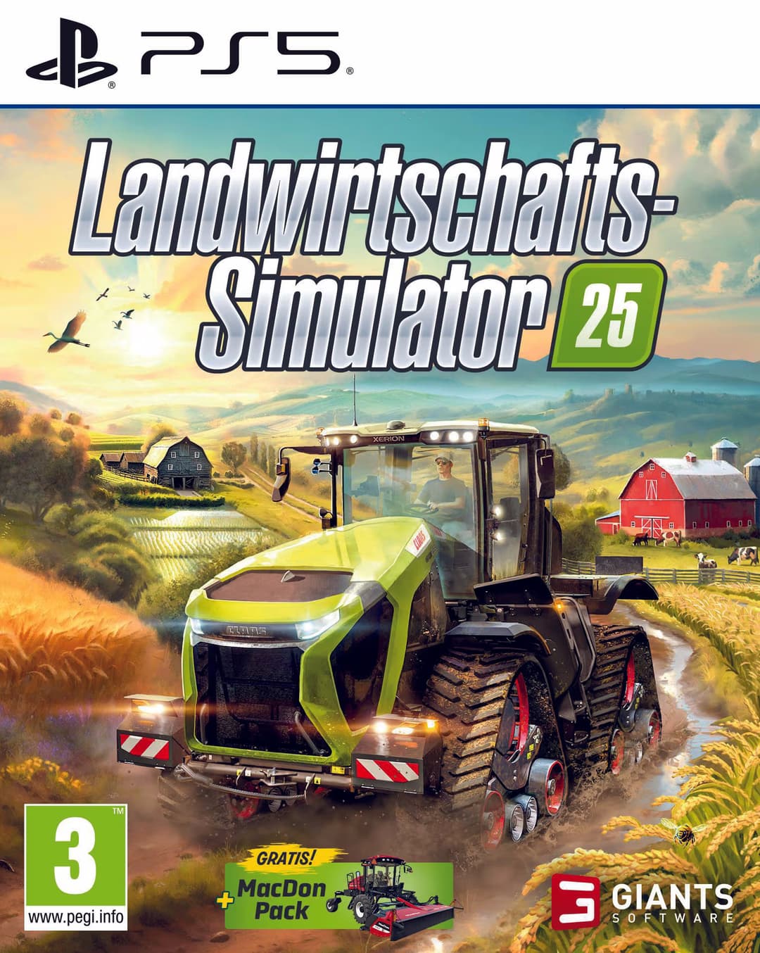 GIANTS Software Landwirtschafts-Simulator PS5 Games SW – PS5 Games/PS5 Spiele