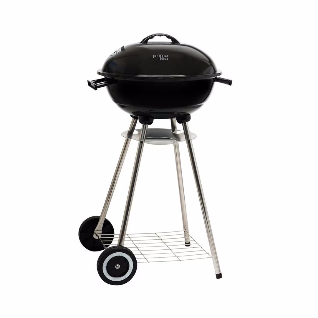 Primotec Amarillo Holzkohlegrill – Holzkohlegrill/Kohlegrill – schwarz