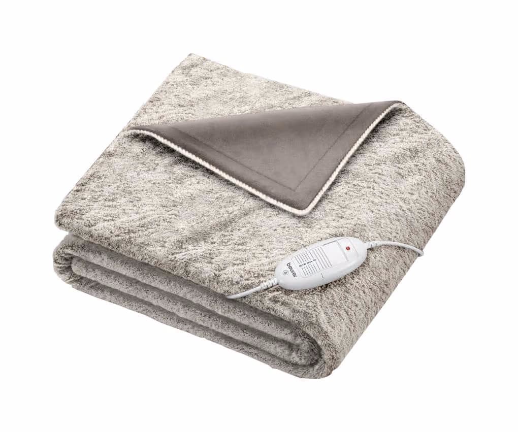 Beurer HD 75 Nordic Wärmedecke – Heizdecke/Wärmedecke – grau