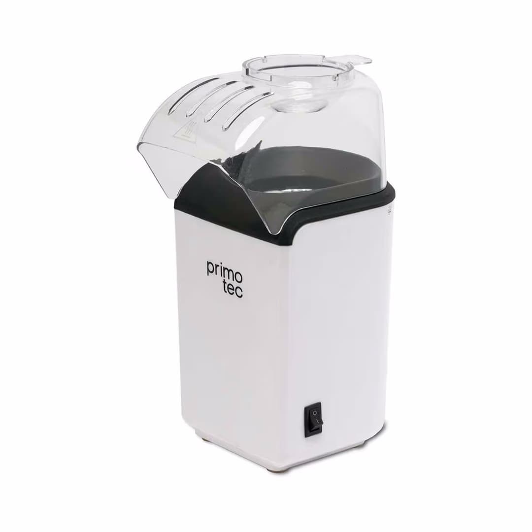 Primotec Moviesnack Popcorn-Maschine – Popcorn Maschine – weiss