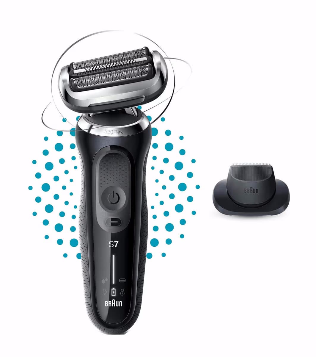 Braun Series 7 71-N1200s Herren Rasierer – Rasierer/Rasierapparat – schwarz
