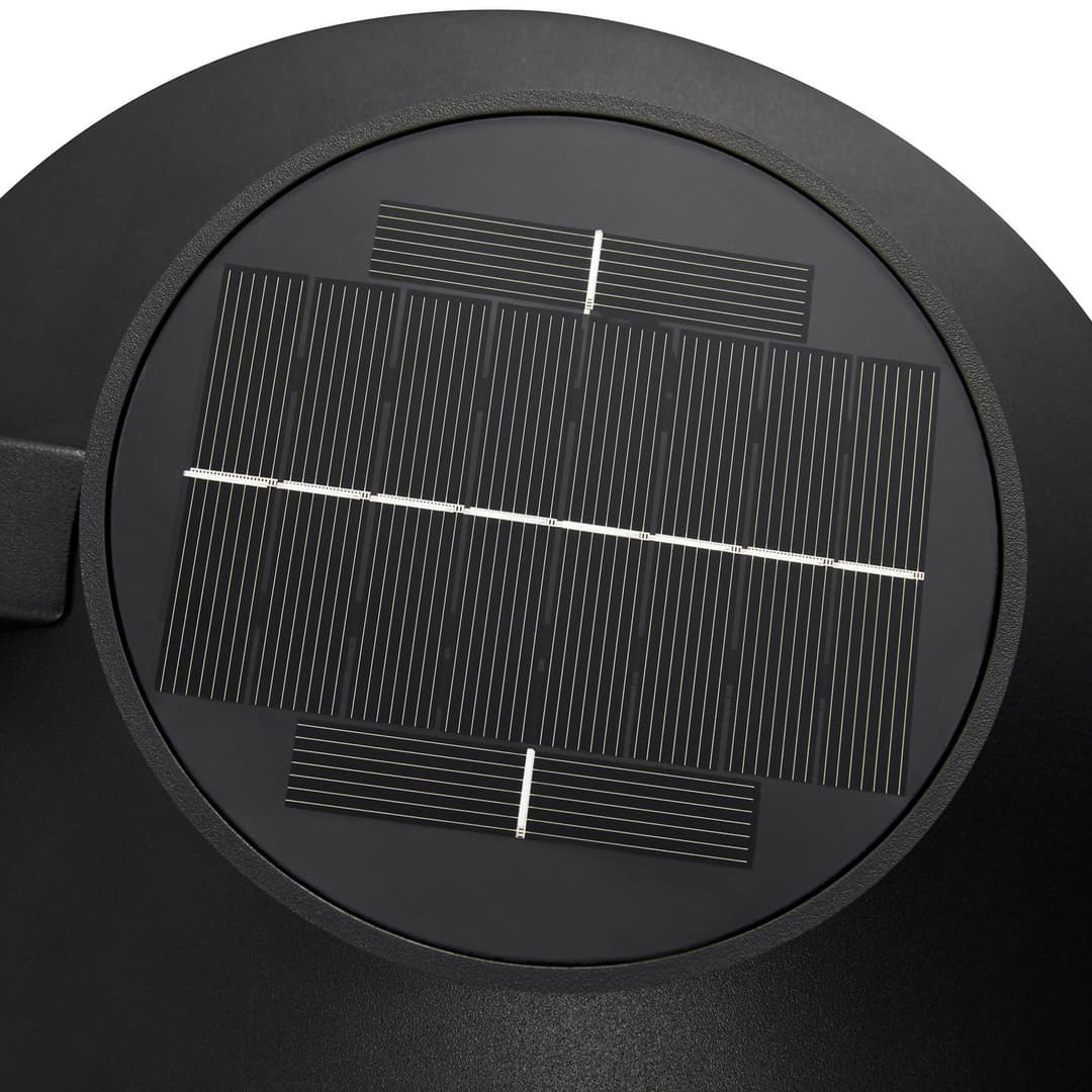 Justina Solar Außenwandleuchte Black - Nordlux - Modern - Metall - Einflammig