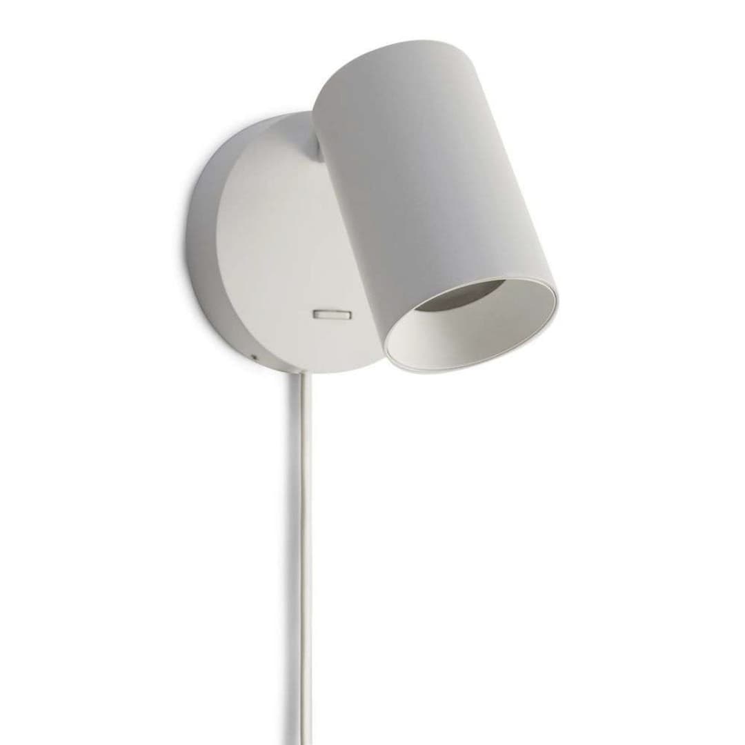 SpotOn Circle1 Wandleuchte w/Switch Weiß - Antidark - Wohnzimmer - Aluminium