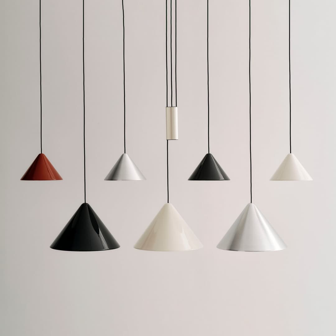 Compass Pendellampe, schwarz, Ø 43 cm, E27 - HAY - Wohnzimmer - Design - Aluminium - Einflammig