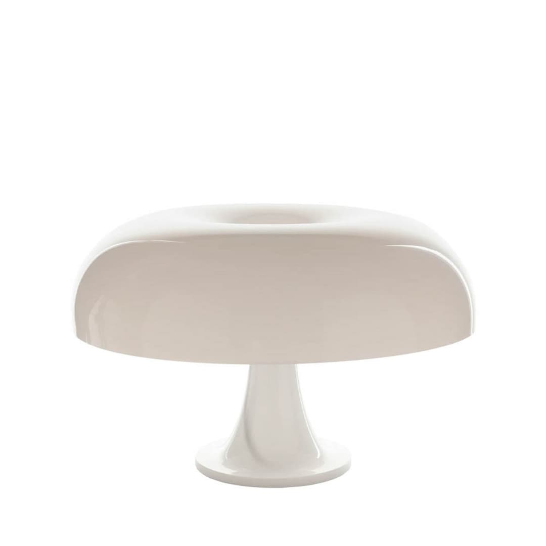 Nesso Tischlampe, weiß, Höhe 34 cm, E14 - Artemide - Wohnzimmer - Design - Kunststoff - Einflammig