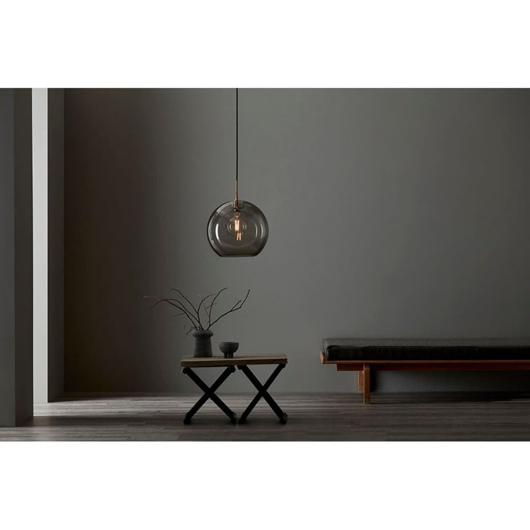 Gloria Pendelleuchte Ø260 Messing/Klares Glas - Belid - Esszimmer - Metall
