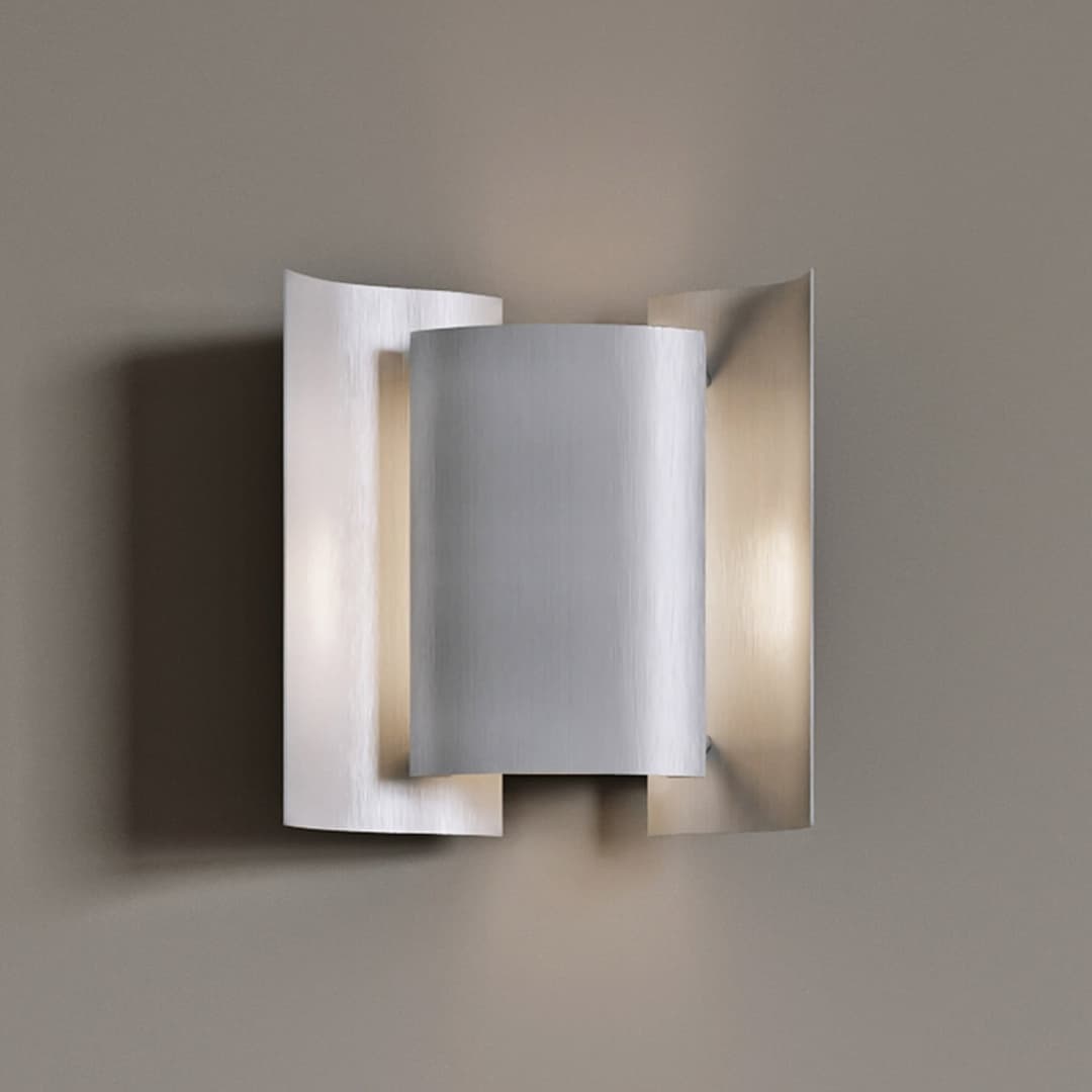 Butterfly Wandleuchte Aluminium - Northern - Wohnzimmer - Design - Metall - Mehrflammig