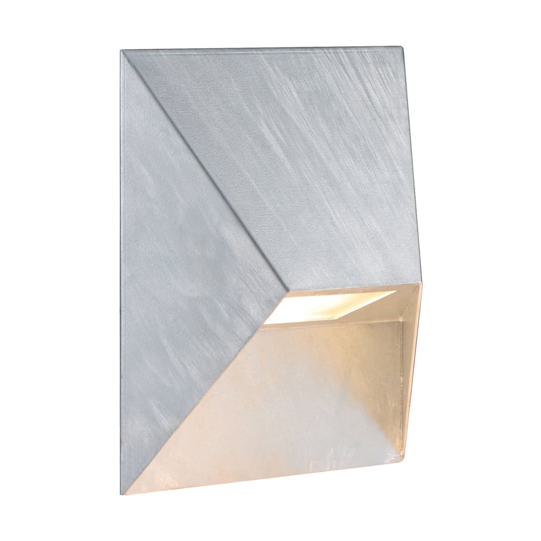 Pontio 15 Außenwandleuchte Galvanized Steel - Nordlux - Modern - Metall - Eckig