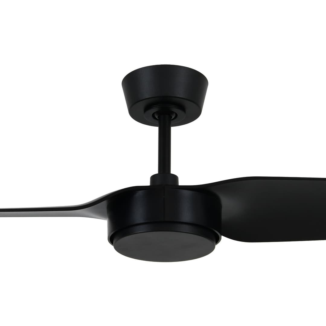 Condor Deckenventilator schwarz DC leise Ø 137 cm - Beacon Beacon Lighting - Wohnzimmer - Modern - Kunststoff