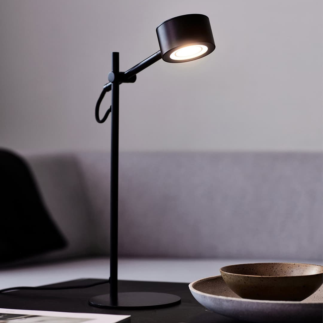Clyde LED Tischleuchte Black - Nordlux - Wohnzimmer - Modern - Metall