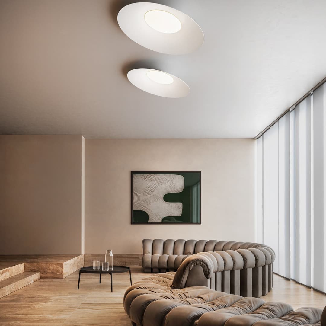 Kate Deckenleuchte 2700K White/White - KDLN - Wohnzimmer - Design - Aluminium