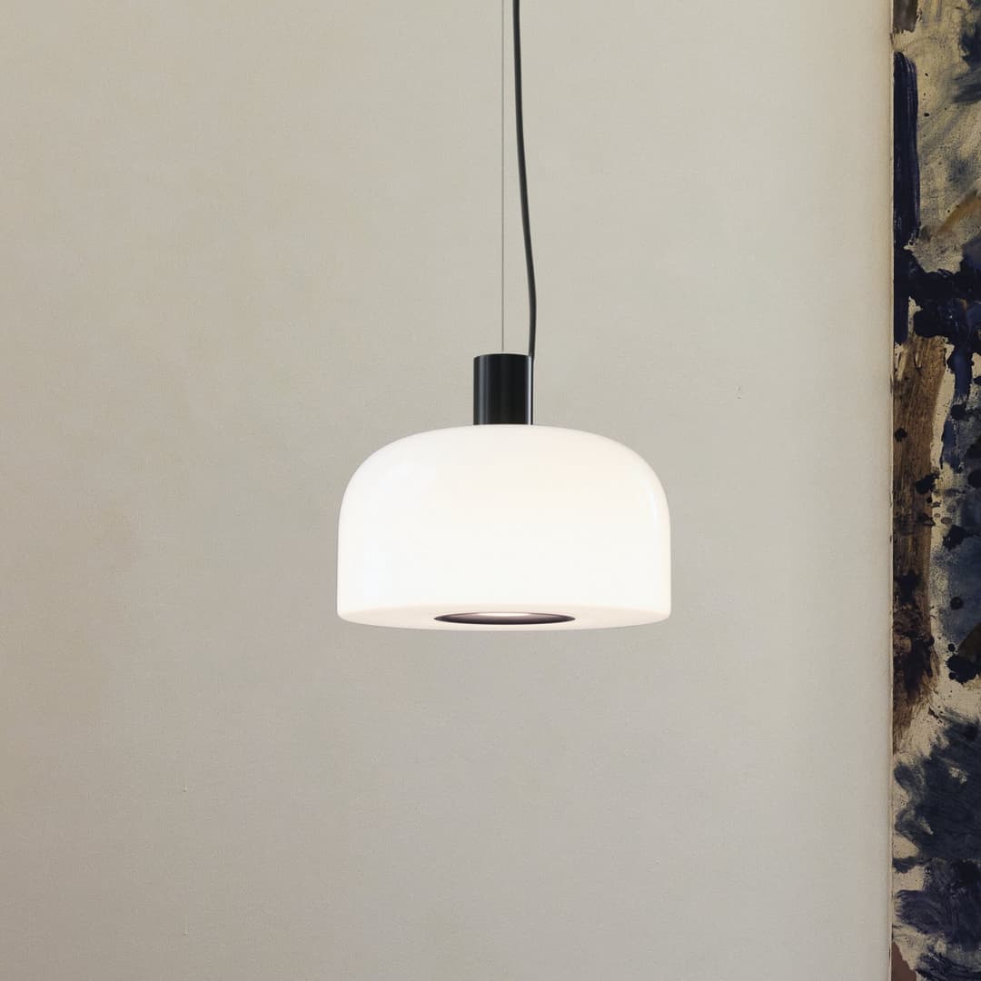 Bellhop Glas S1 Pendelleuchte Cioko - Flos Bellhop Glass S1 - Wohnzimmer - Design - Einflammig