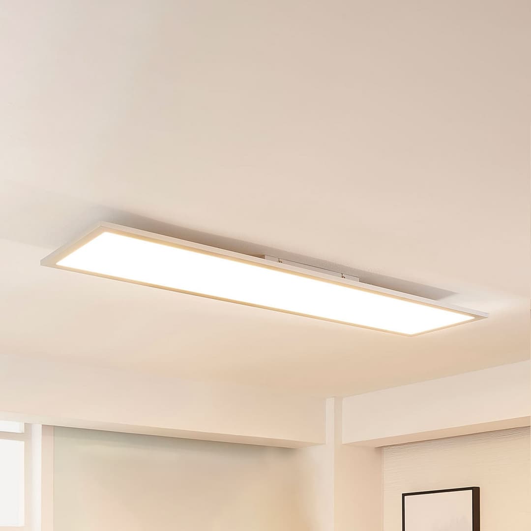 Lysander Deckenleuchte 58W Silver - Arcchio - Arbeitszimmer / Büro - Modern - Aluminium - Eckig