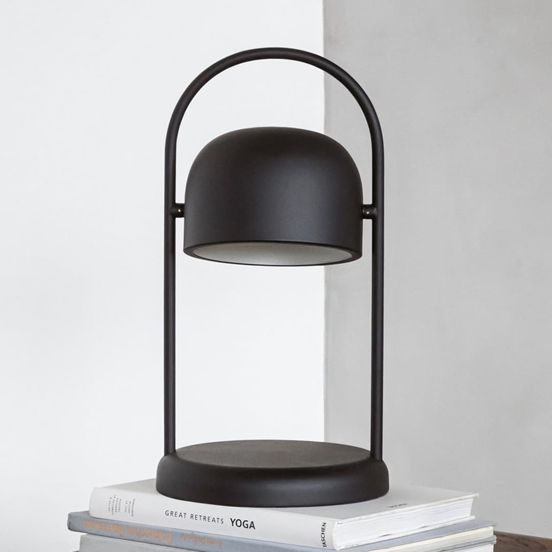 Quay Tischleuchte Black - PLEASE WAIT to be SEATED - Arbeitszimmer / Büro - Modern - Metall - Mit Schirm