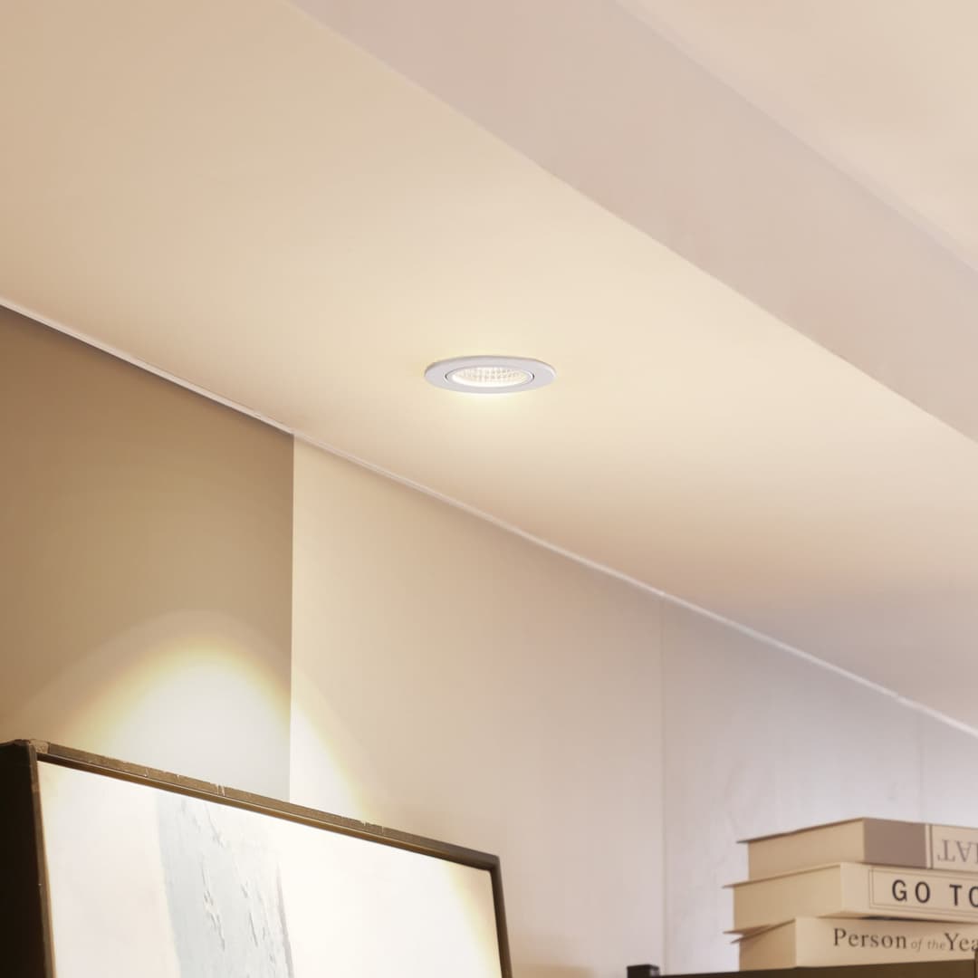 Zarik LED Einbauspots 2700K Weiß - Arcchio - Wohnzimmer - Modern - Aluminium - Rund