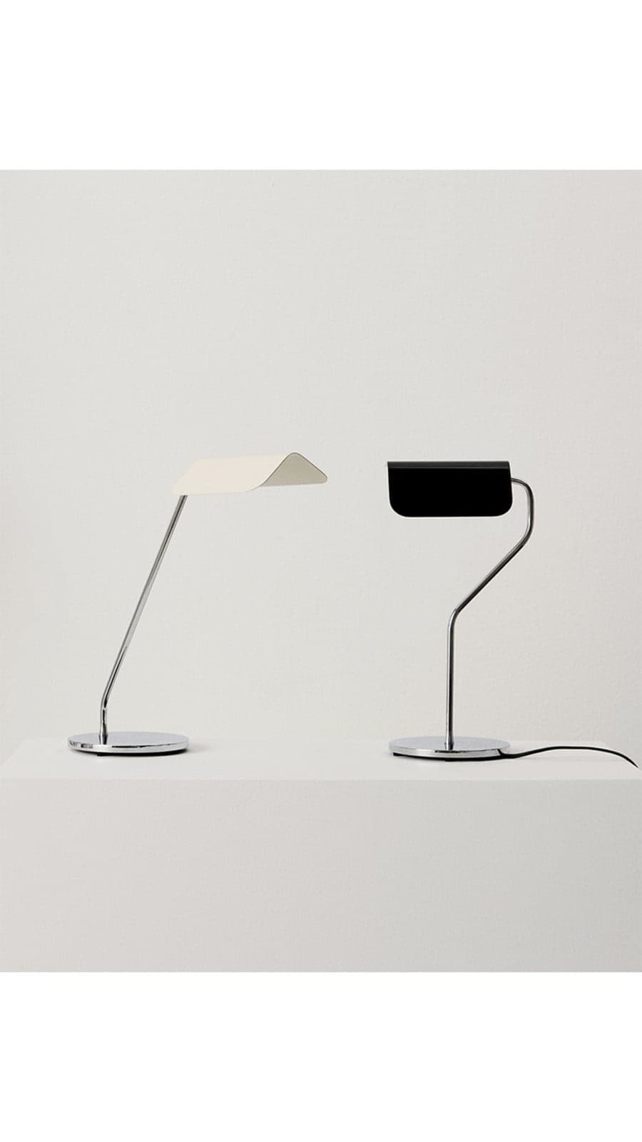 Apex Schreibtischlampe Oyster White - HAY - Wohnzimmer - Aluminium