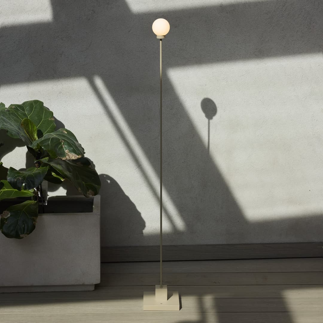 Snowball LED-Akku-Stehleuchte - Northern - Wohnzimmer - Design - Metall - Einflammig