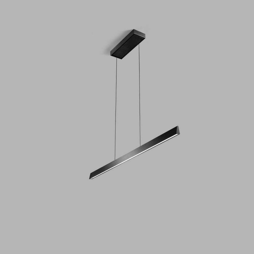 Edge Linear S1000 Pendelleuchte Carbon Black - LIGHT-POINT - Küche - Aluminium