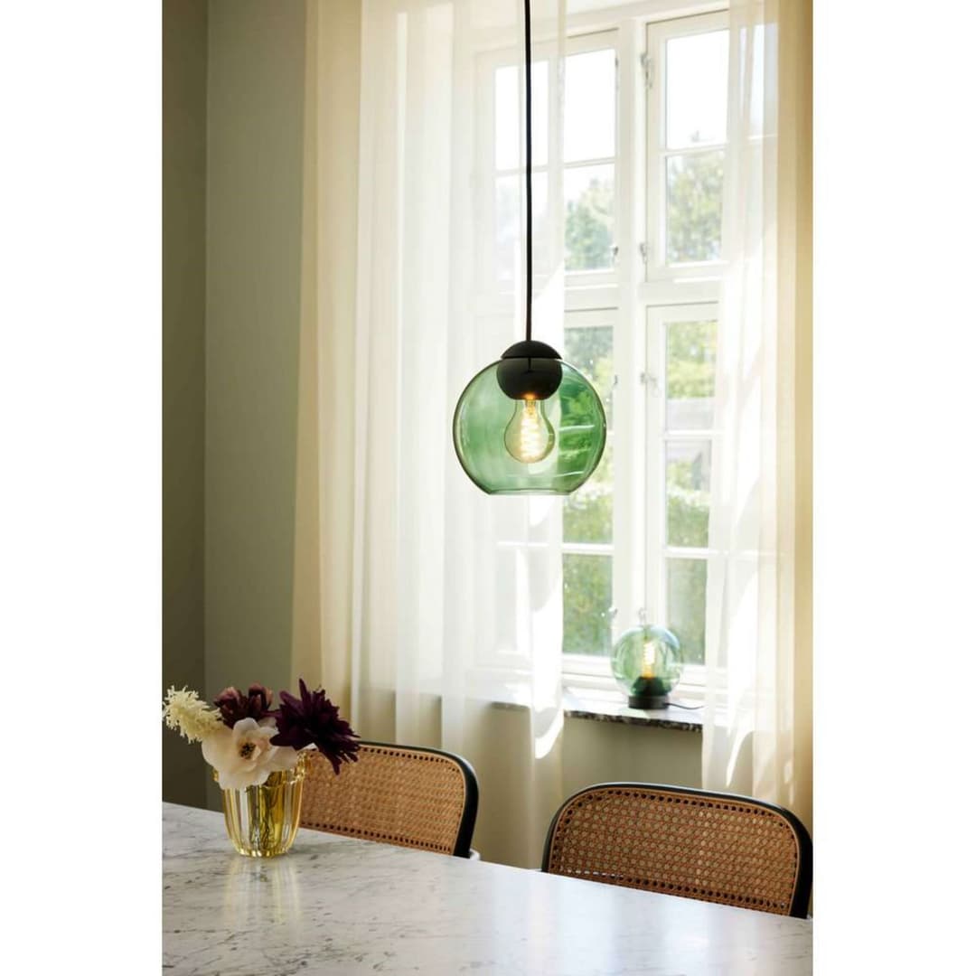 Bubbles Mini Pendelleuchte Ø14 G9 Green - Halo Design - Esszimmer - Metall