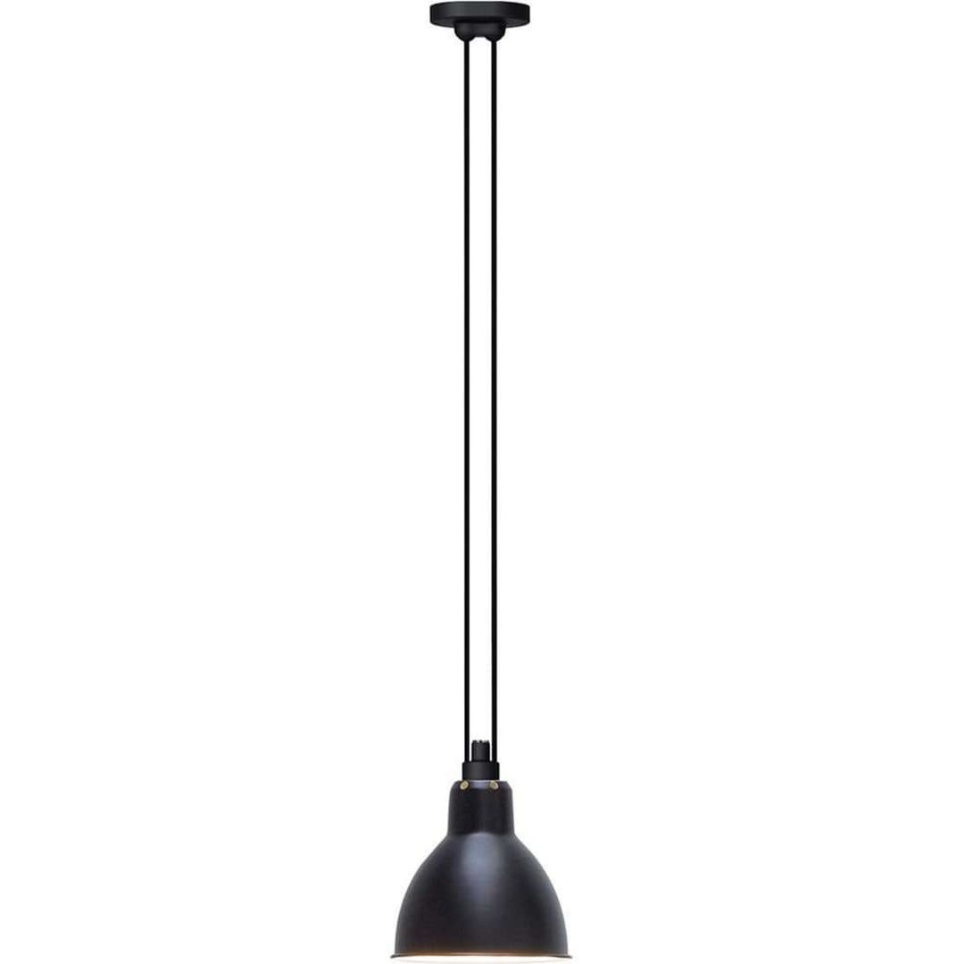 Lampe Gras 322 L Pendelleuchte, rund, schwarz – DCW - Wohnzimmer - Metall