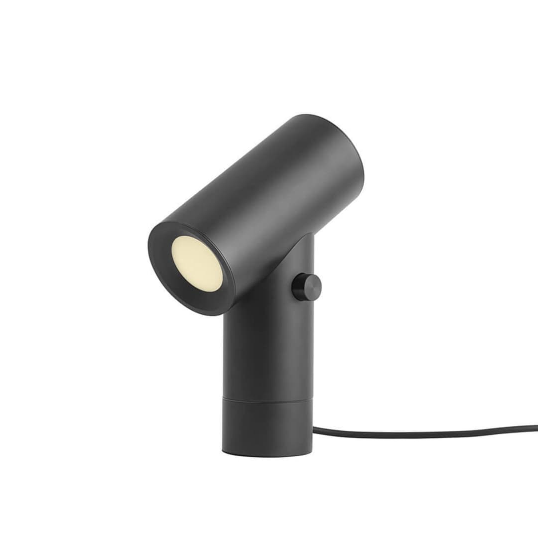Beam Tischleuchte H26 Schwarz - Muuto - Wohnzimmer - Aluminium
