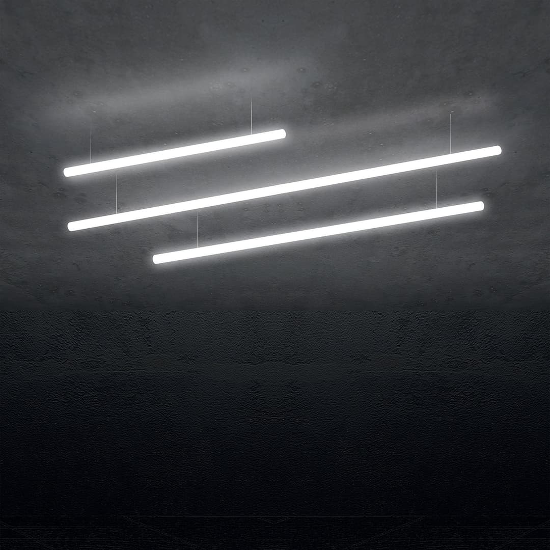 Alphabet Of Light S Lineare 120 Pendelleuchte APP - Artemide - Wohnzimmer - Design - Kunststoff - Einflammig
