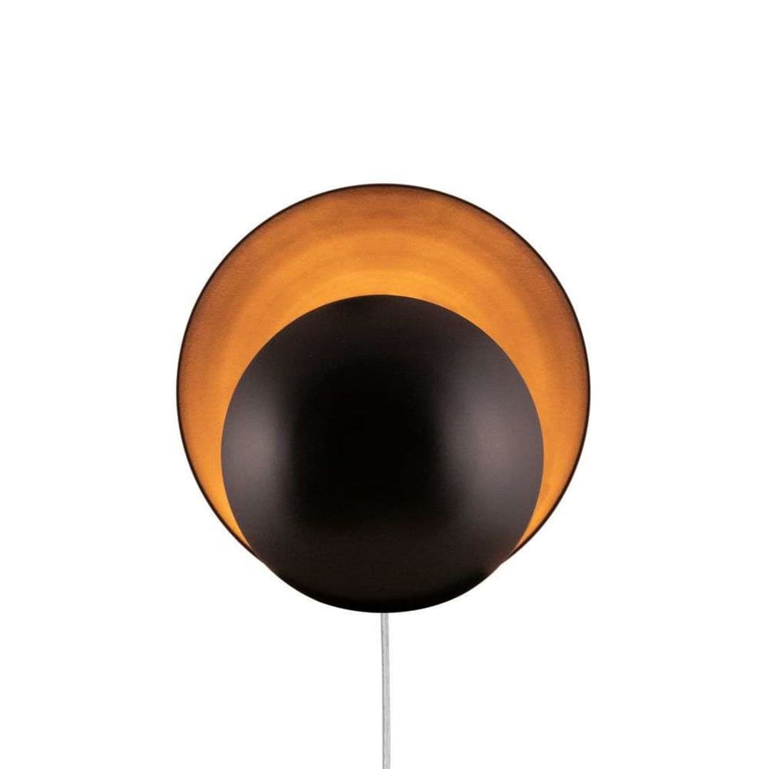 Orbit Wandleuchte Black - Globen Lighting - Wohnzimmer - Metall