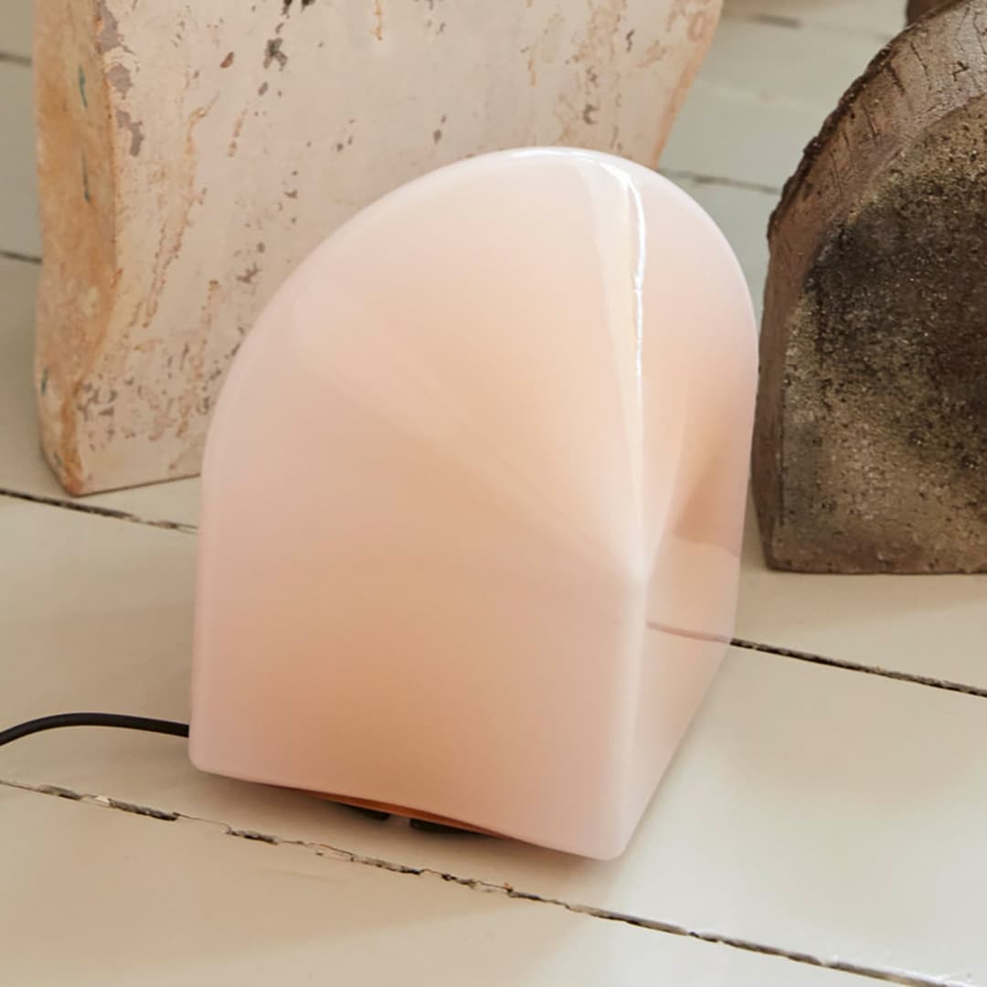 Parade 160 Tischleuchte Blush Pink - HAY - Wohnzimmer - Design - Glas