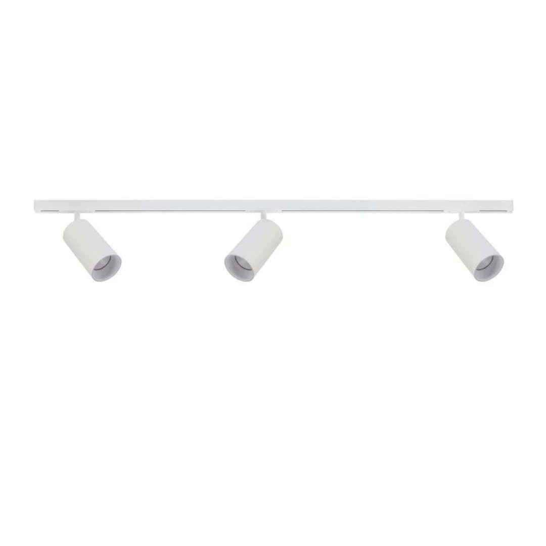 Schienensystem Designline 3 Tube Spots 1,9m weiß - Antidark - Wohnzimmer - Metall