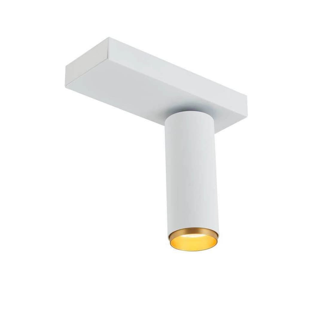 X-Beam Deckenleuchte Einzeln White/Gold - Loom Design - Wohnzimmer - Modern - Aluminium - Einflammig