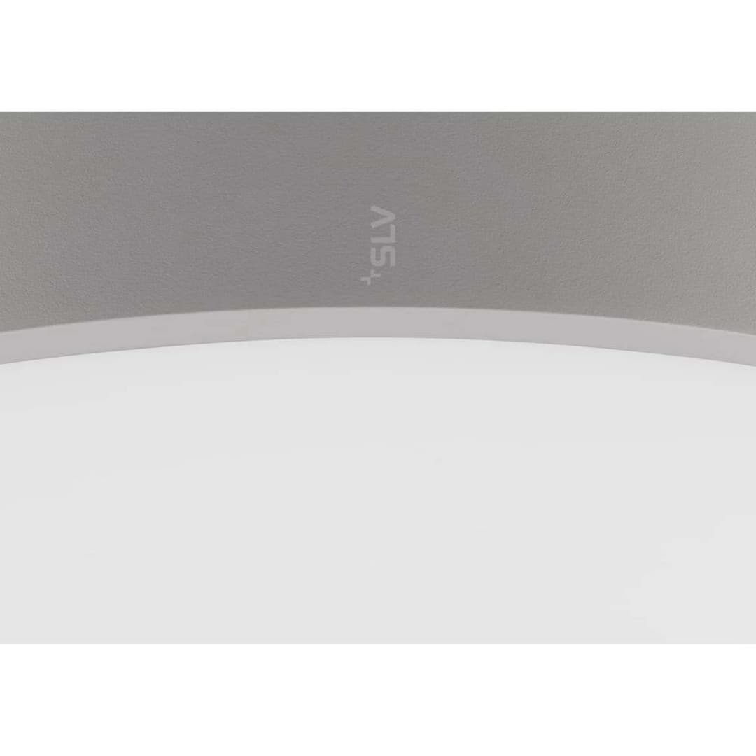 Medo 60 Wand-/Deckenleuchte 2700/3000/4000K Grey - SLV - Wohnzimmer - Aluminium