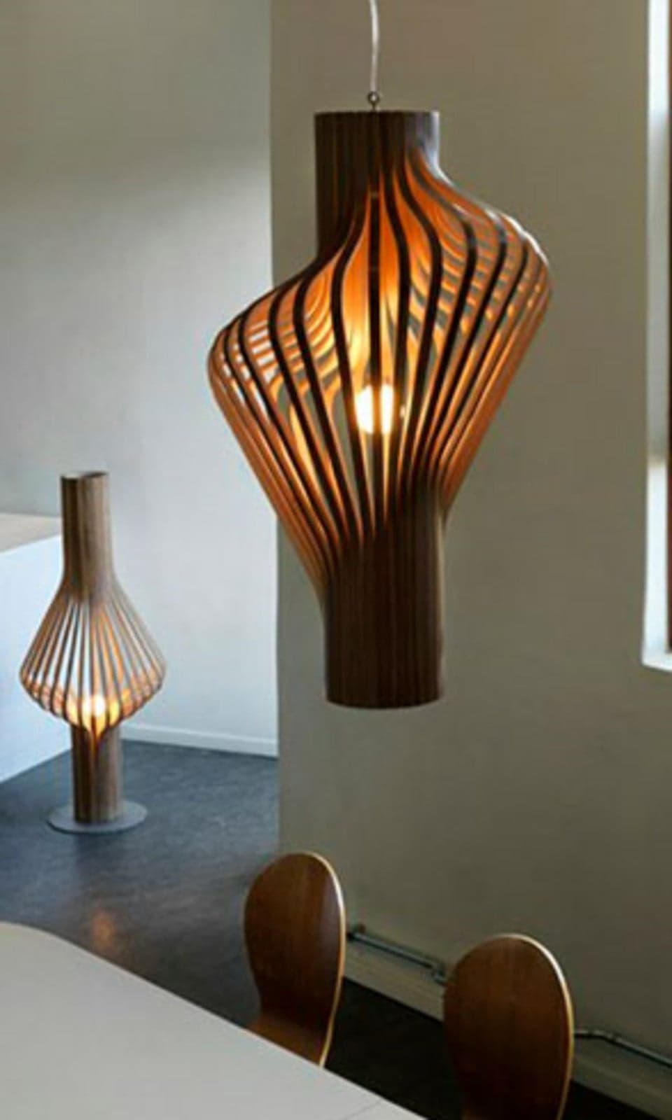 Diva Stehleuchte Eiche - Northern - Wohnzimmer - Holz