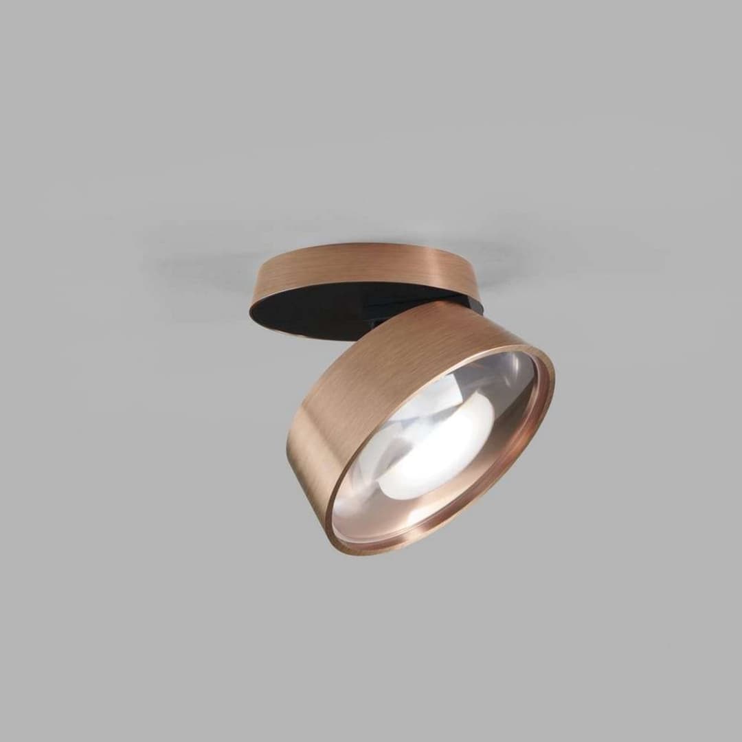 Vantage 1+ LED-Spot, rose, 1-flg., verstellbar - Light-Point - Wohnzimmer - Aluminium