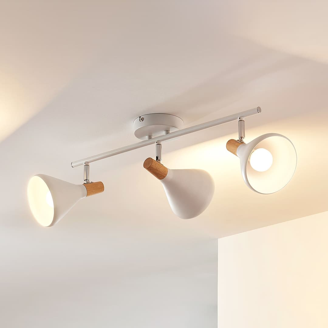 Arina 3 Deckenleuchte White - Lindby - Schlafzimmer - Modern - Metall - Mehrflammig