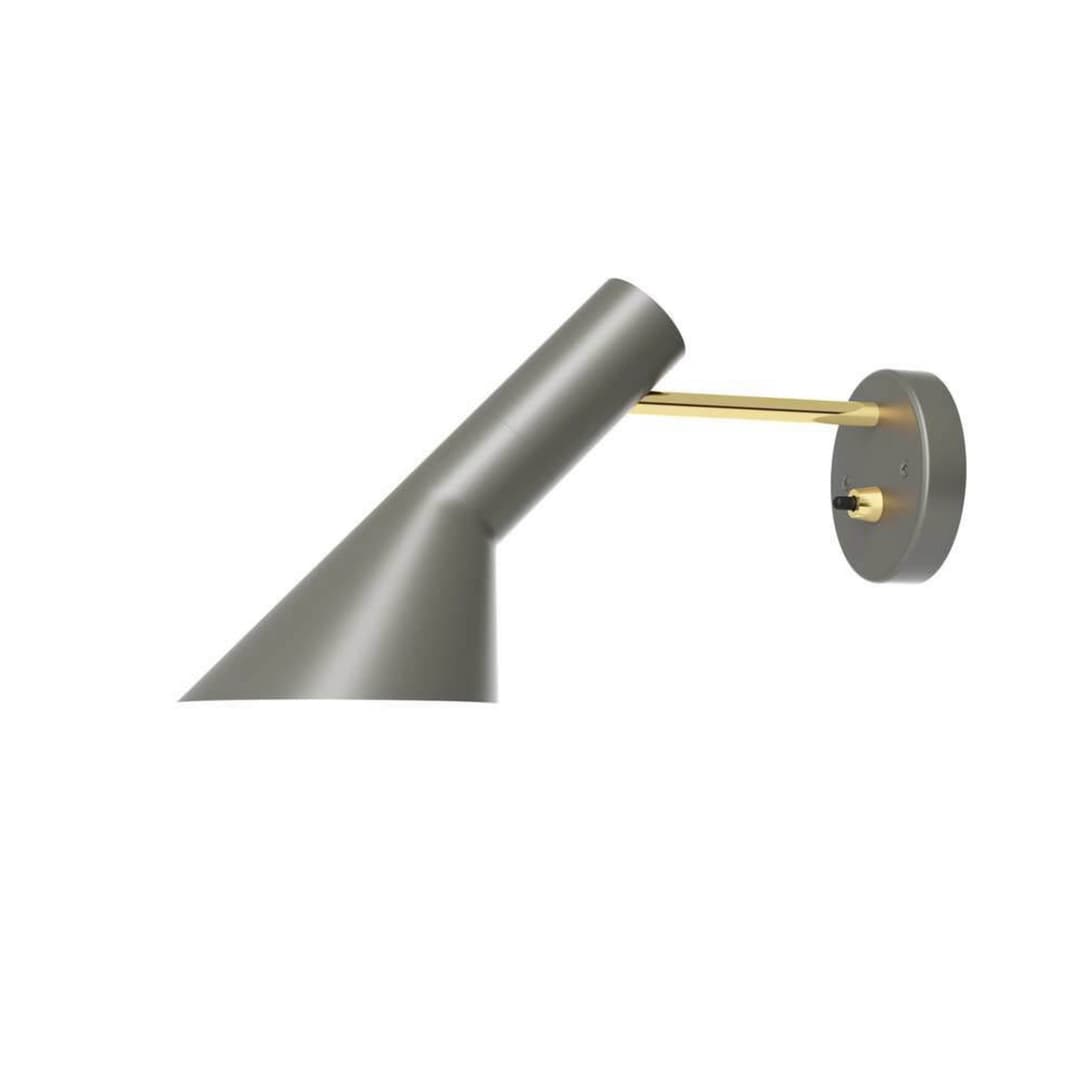 AJ Wandleuchte HW w/Switch Brass/Warm Grey - Louis Poulsen - Wohnzimmer - Metall