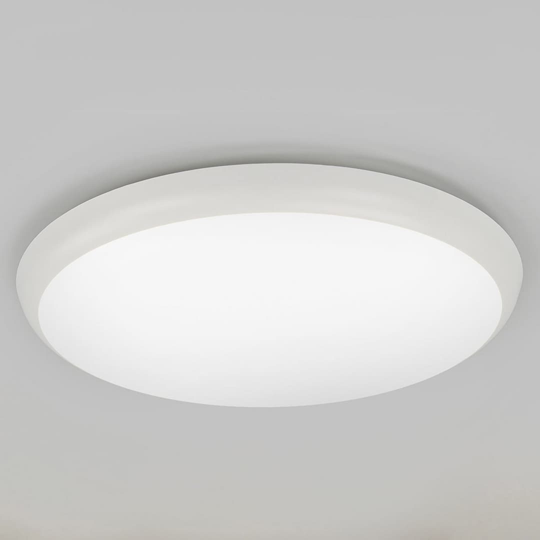 Augustin Round Deckenleuchte Ø40 White - Arcchio - Badezimmer - Modern - Kunststoff - Rund