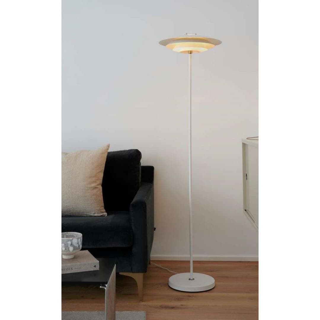 Bretagne Stehleuchte White - Nordlux - Wohnzimmer - Metall